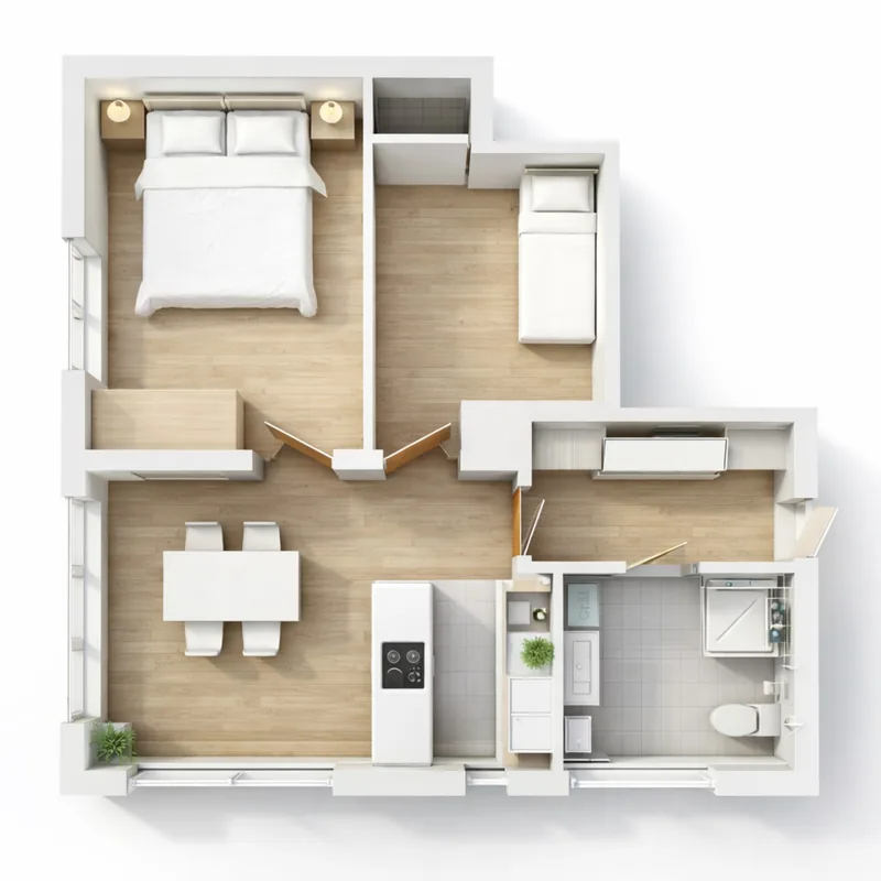 Azure Adrianna 52 m²